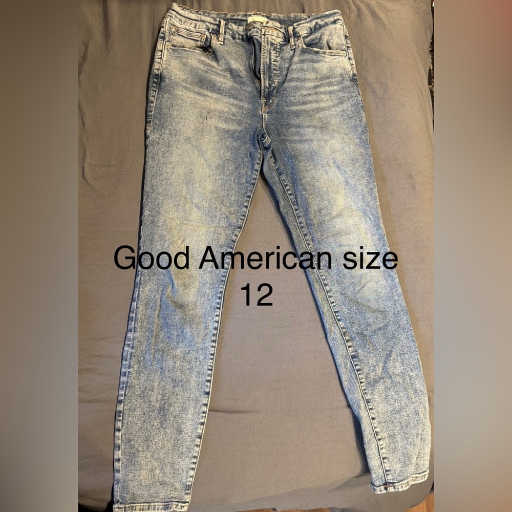 Good American Light Blue Denim Jeans